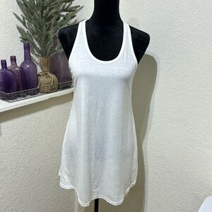 New with tags white swim suit cover up